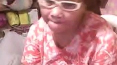 Asian granny Elizabeth 57 yr flashing 6 ( March 2014)