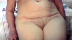 New Lovely Granny 70 Years Old Showing Her Pussy!!!!