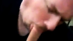 He loves to suck and swallow