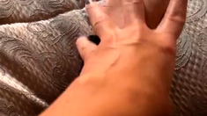 A nylon and foot fetish