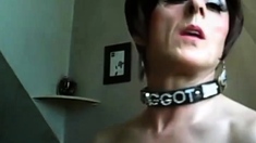 SISSY EVE'S ADULT TOY SHOW - amateur crossdresser webcam fun