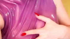 Blonde emo amateur solo masturbation