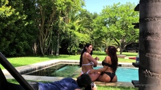 Fake agent fuck brunette amateur babe outdoor