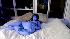 Beautiful Sonya having a horny solo toy masturbation