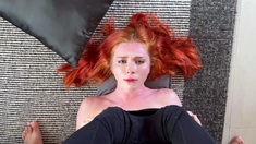 Redhead Sweetie Fox's Big Ass and Tits Get a Creampie