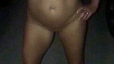 Amateur french guy public jerking