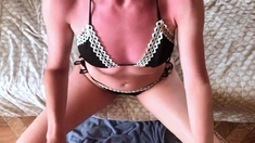 Three Cocks in One Pussy - Creampie and Panties