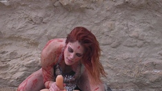 Redhead teen anal sex hardcore banging