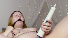 Beautiful Sonya Having A Horny Solo Toy Masturbation