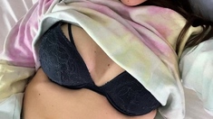 Amateur voyeur webcam BBW sucks cock for facial