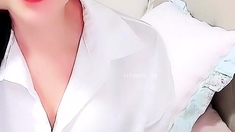 Amateur asian teen licks ass and sucks cock