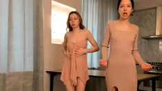 Sexy small titted brunette Judy C