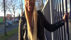 Beautiful blonde babe franziska facella solo masturbation