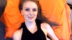 Brunette Solo Webcam Masturbation