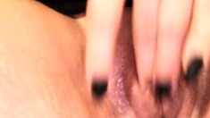 hot amateur blonde close up masturbation HD