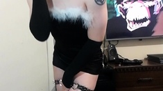 Solo webcam tranny masturbation