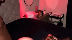 Anal with brunette takes hardcore cumshot