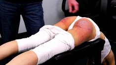 Amateur ass spanking