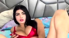 Carolainvina Anal Probing With Big Dildo