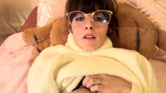 Mature brunette amateur giving a great POV blowjob