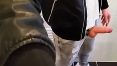 Amateur Webcam Handjob With A Big Cock