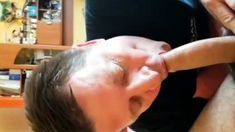 Daddy's Big Cock For His New Son