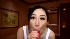 Asian Masseuse Gives Happy Ending at Massage Parlor JOI