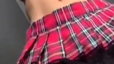 Big ass babe exposes her big boobs