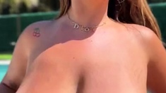 Steamy Vacation Threesome: Alanna Takes Every Load with a