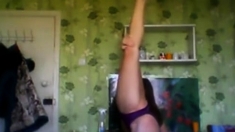 Flexible Russian girl