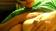 Unknown Sexy Bbw Lactating On Webcam