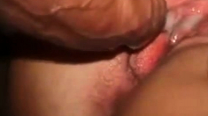 Closeup Cum On Pussy