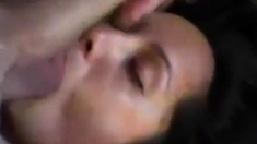 Dirty Talking Girl: Milf Takes A Big Cumshot To Her Face