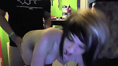 Very Cute Teen Emo Girl Fucks On Webcam Twinkleage18 Hd