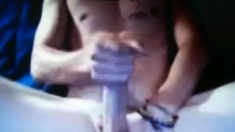 big cum load big dick on cam