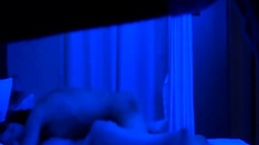 Hiddencam Chinese couple fuck on bed